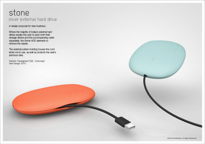 iRiver便攜HDD 從設計圖鑒到現實應用，簡約與功能的完美融合